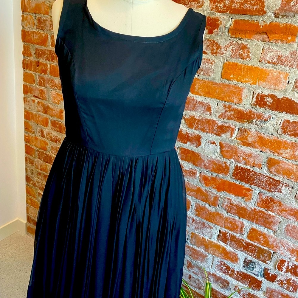 Vintage silk cocktail dress